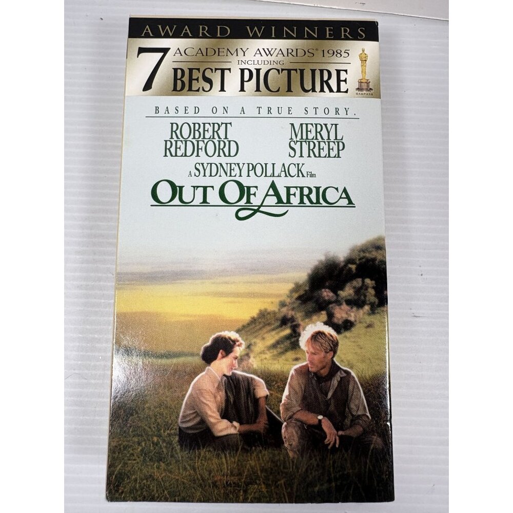 Out Of Africa VHS Movie Universal 2002 Academy Awards Best Picture 1985 Starring